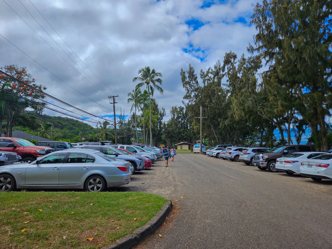 하와이 샥스코브 주차장