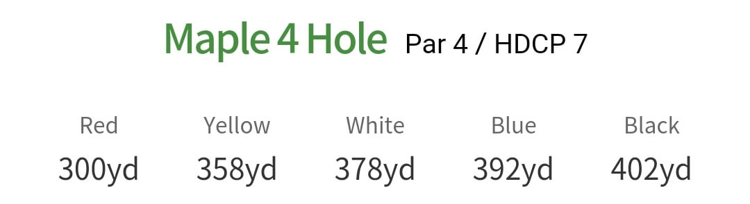 솔모로 컨트리클럽 메이플코스 4