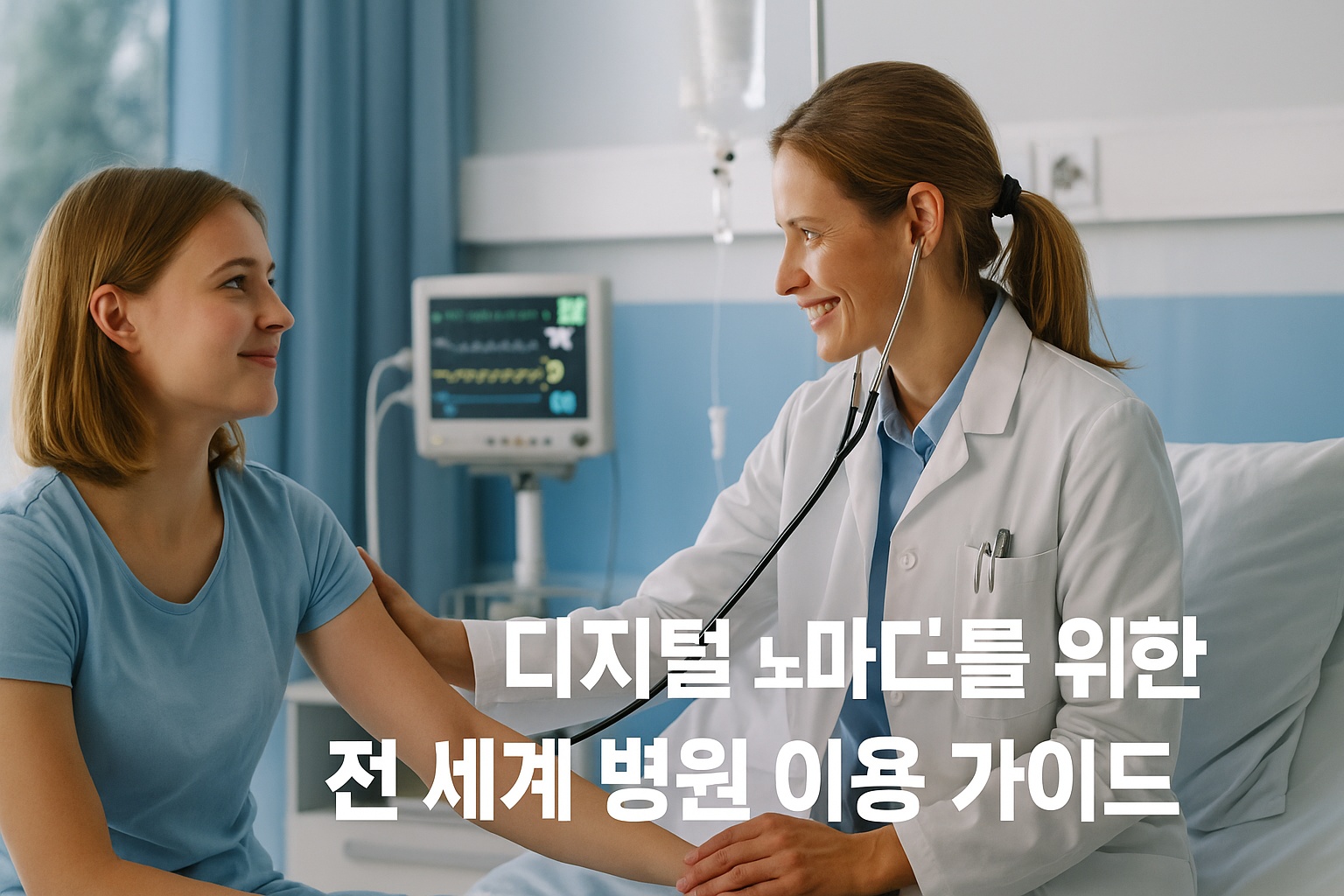 디지털 노마드로 세계를 여행하며 일하는 삶은 멋지지만, 갑작스러운 병원 이용 상황은 누구에게나 찾아올 수 있습니다.
언어도 다르고 의료 시스템도 낯선 해외에서, 병원을 어떻게 이용해야 할까요?
이 글에서는 디지털 노마드가 전 세계 어디서든 병원을 효율적이고 안전하게 이용하는 방법을 알려드립니다.