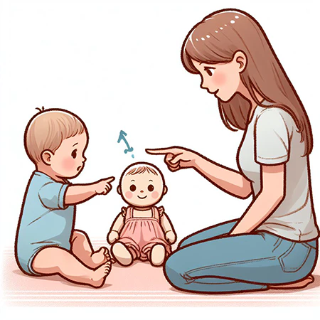 아기_포인팅_이미지