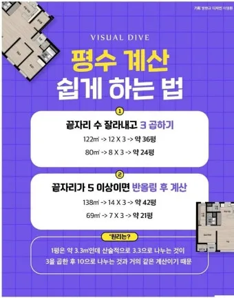 전용면적 59m2는 몇평 평수 계산 방법까지_6