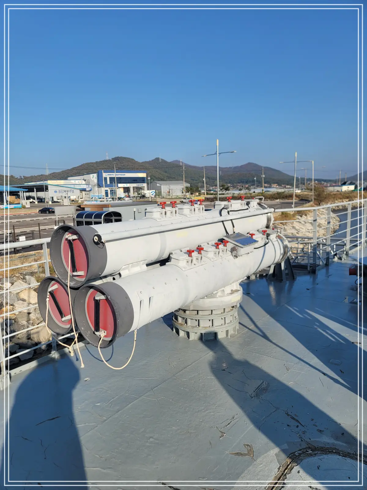 강화함상공원-마산함-하푼-미사일