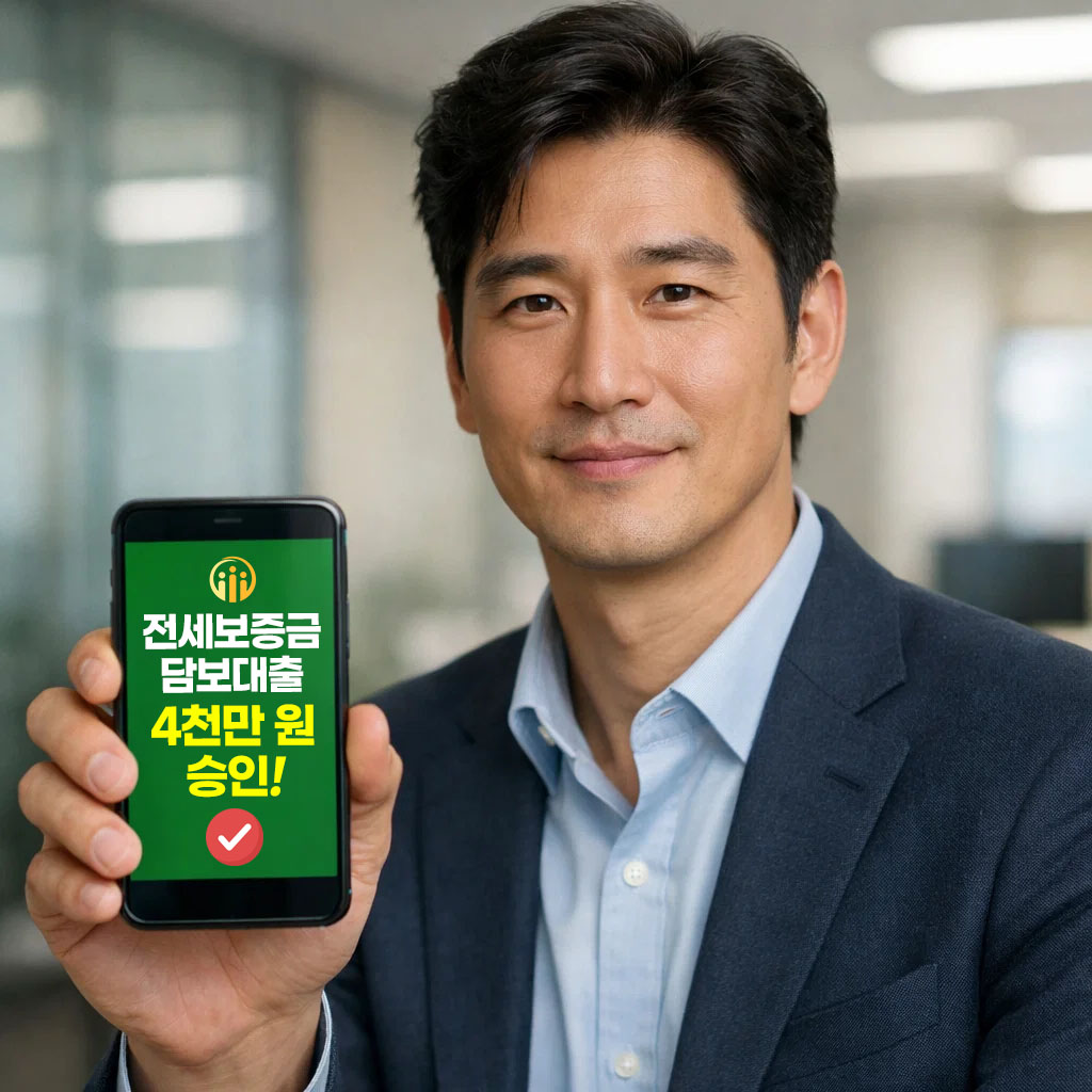 전세보증금담보대출 승인 사례