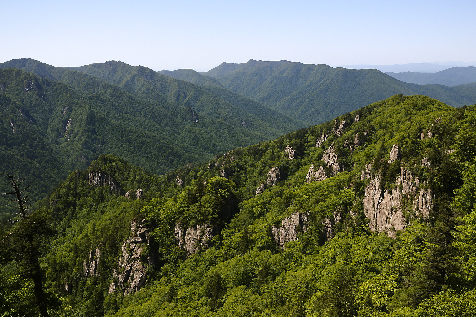 설악산 공룡능선 사진