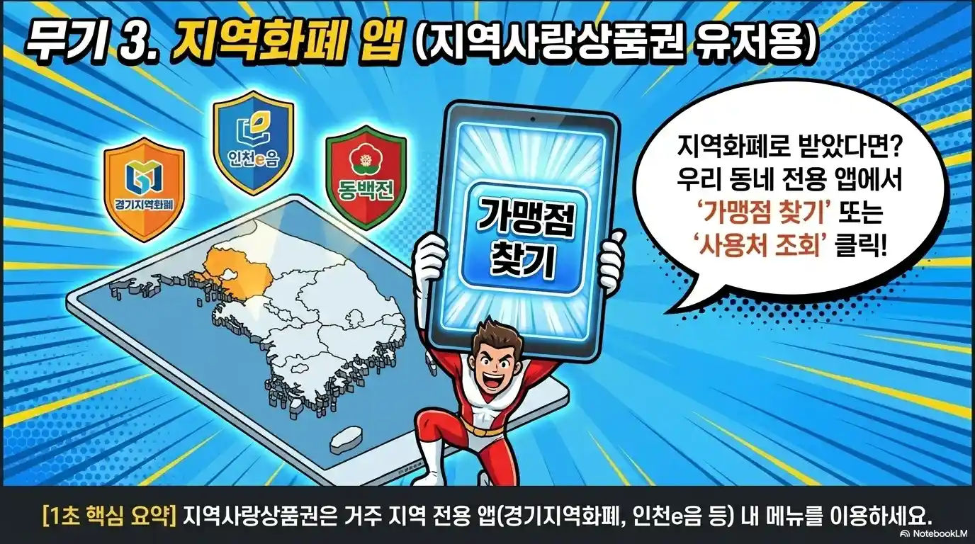 고유가 피해지원금 사용 가능 매장 확인하기