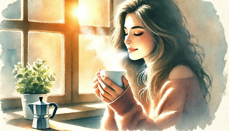 공복에 커피에 대한 이미지