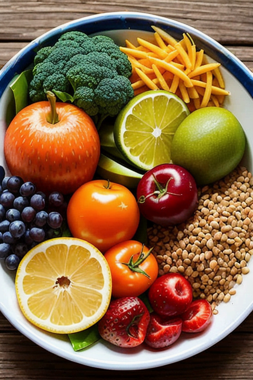 식이섬유 대표 음식 사진