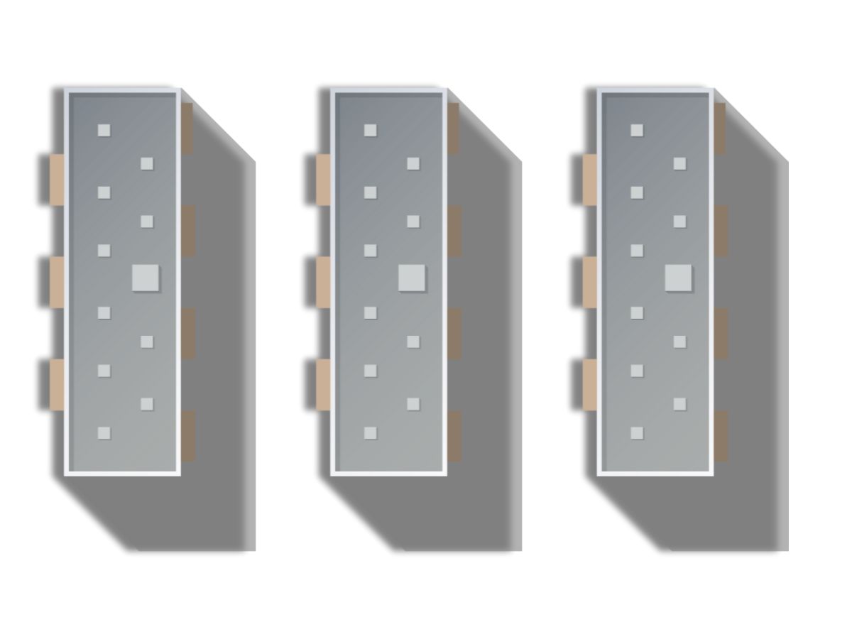 판상형 아파트 구조