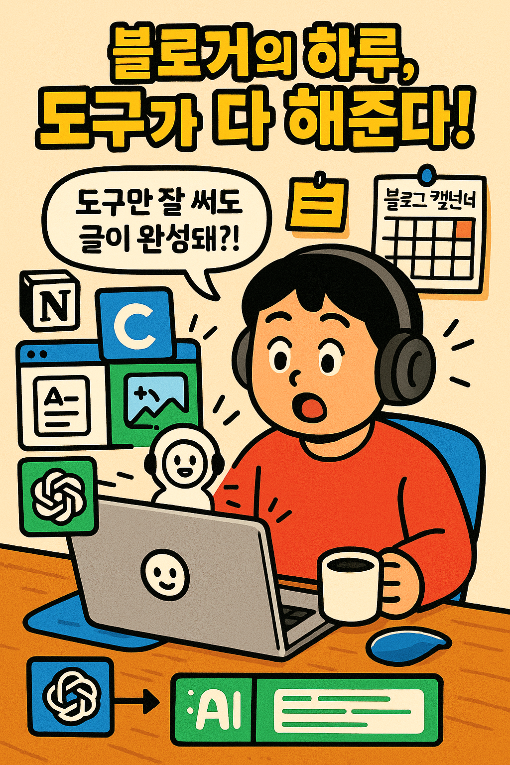 한국 블로거의 콘텐츠 도구 사용 트렌드