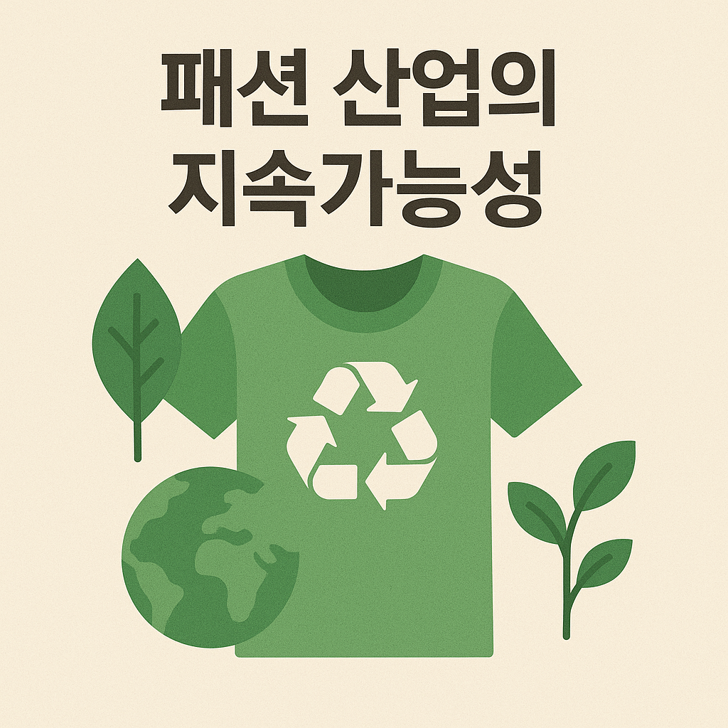 패션 산업의 지속가능성