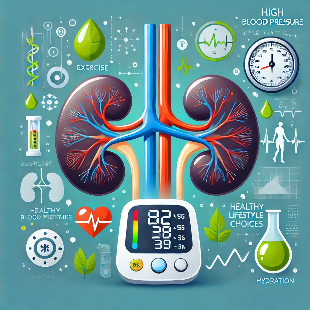 고혈압과 신장의 관계사진