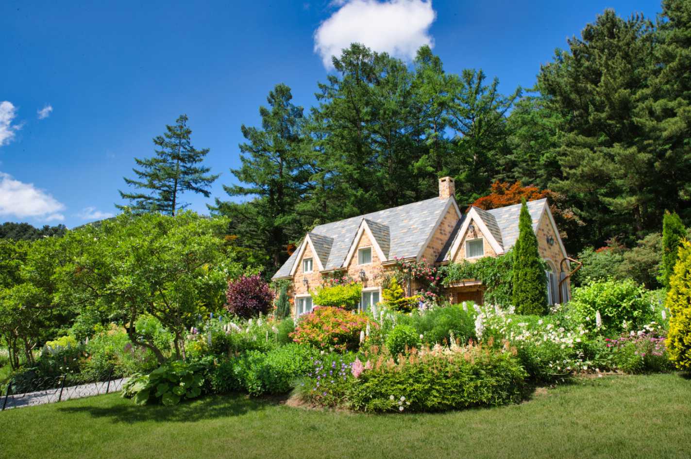 아침고요수목원