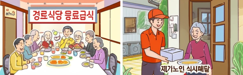 2025년 경기도 어르신 무료 급식,..