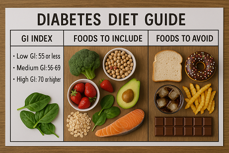 당뇨 식단 가이드 (GI지수, 추천식품, 피해야 할 것)
