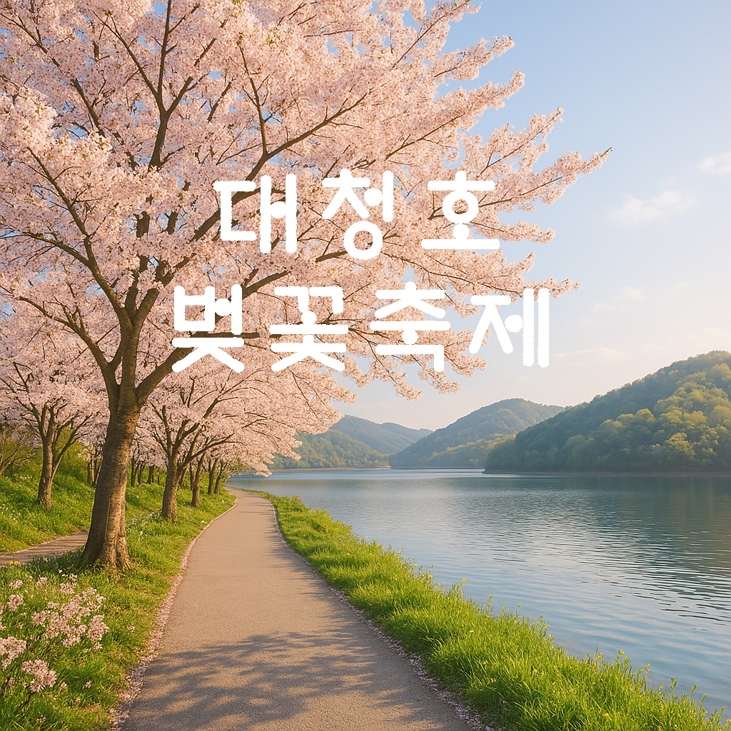 대청호 벚꽃축제