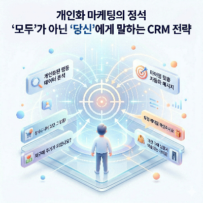 개인화 마케팅의 정석, '모두'가 아닌 '당신'에게 말하는 CRM 전략