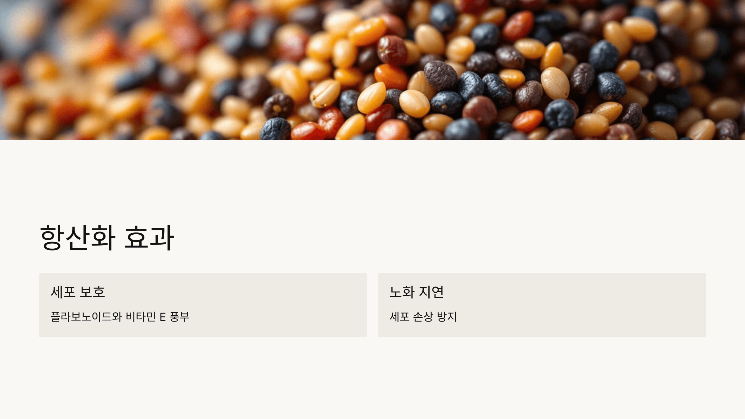 퀴노아 사진입니다.