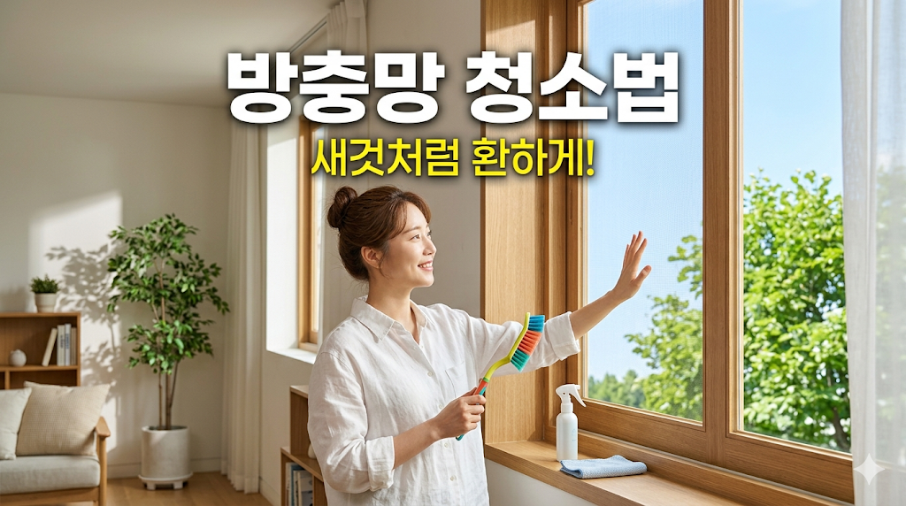 방충망 청소법