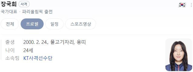 파리올림픽 사격 국가대표팀 선수, 경기 결과, 일정 중계