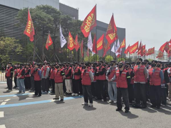 삼성바이오로직스 면담취소: 파업 후 준법투쟁 전환... 1,500억 손실 및 형사 고발 총정리 타임라인