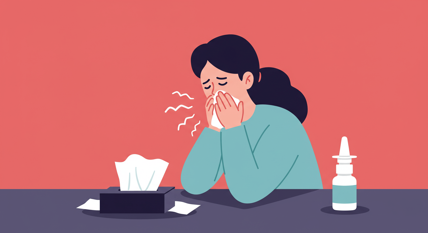 재채기 멈추는 홈케어 (비염, 자연치료, 스프레이)