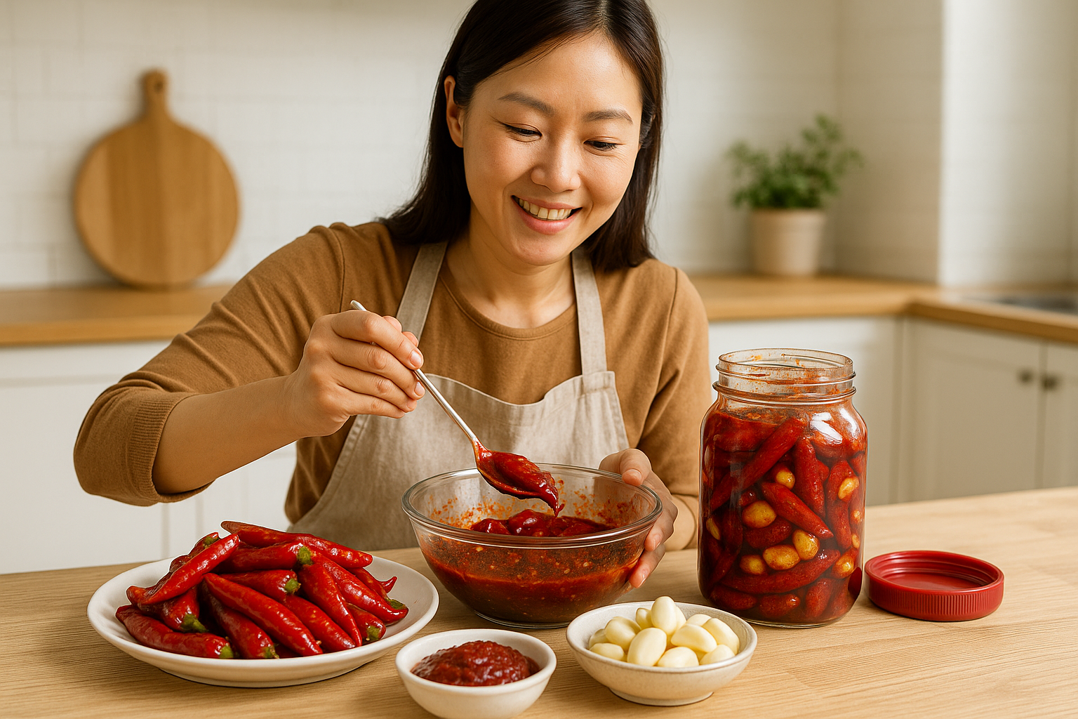 고추장마늘장아찌 만드는 법! 매콤하게 오래 두고 먹는 비법