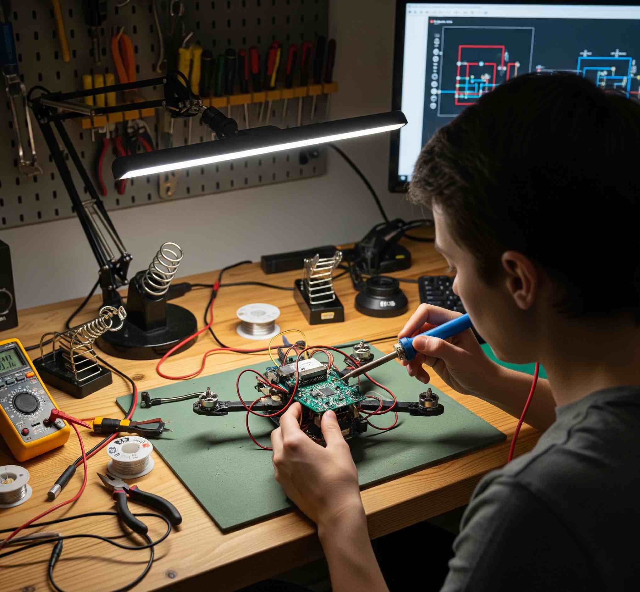 내 손으로 만드는 드론: 비행 중 오작동 시 대처법 총정리