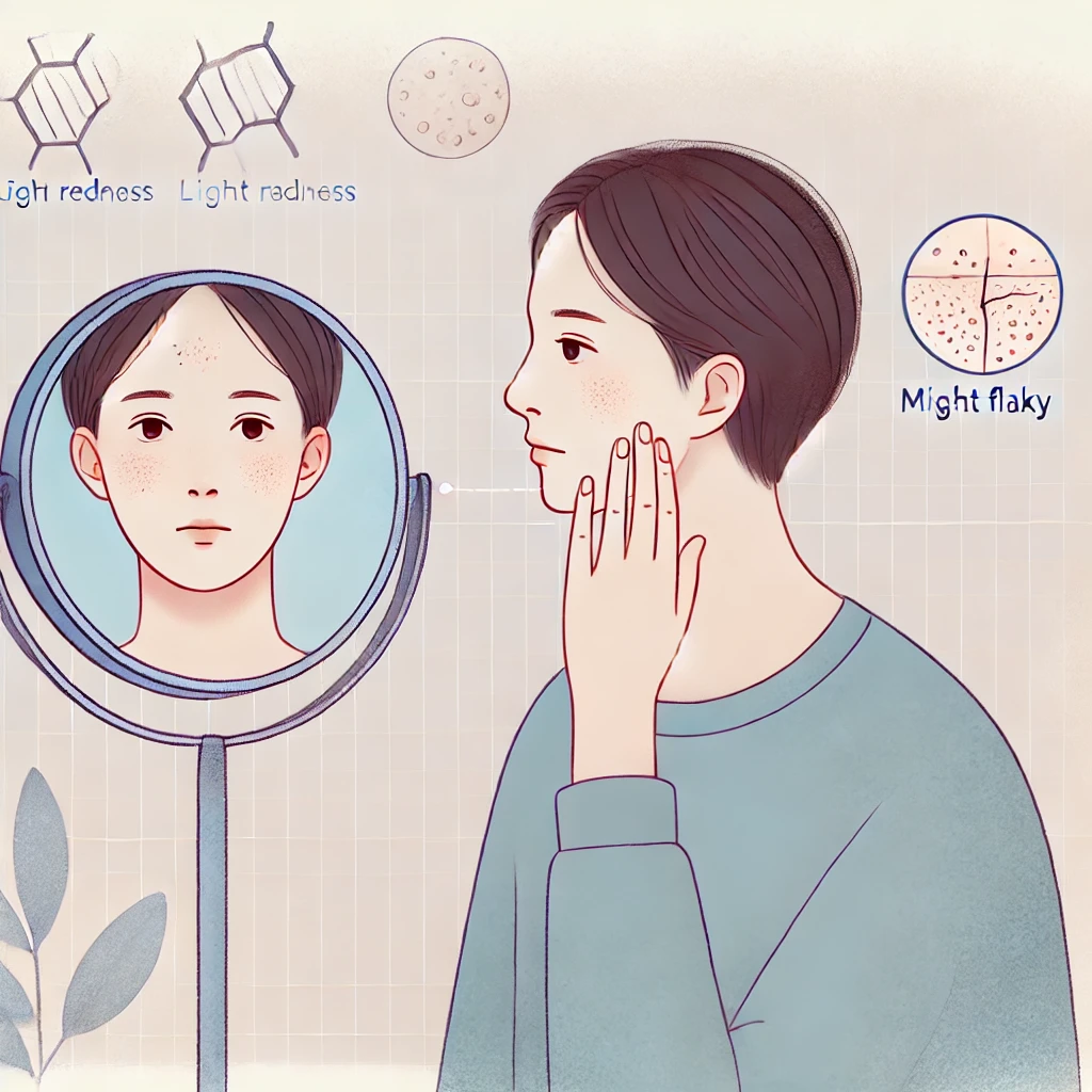 지루성 피부염 이미지