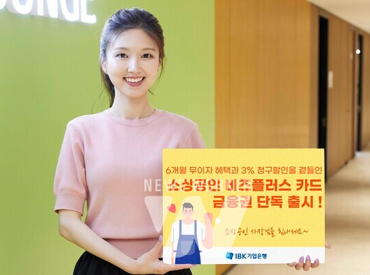 비즈플러스 카드 혜택 IBK기업은행