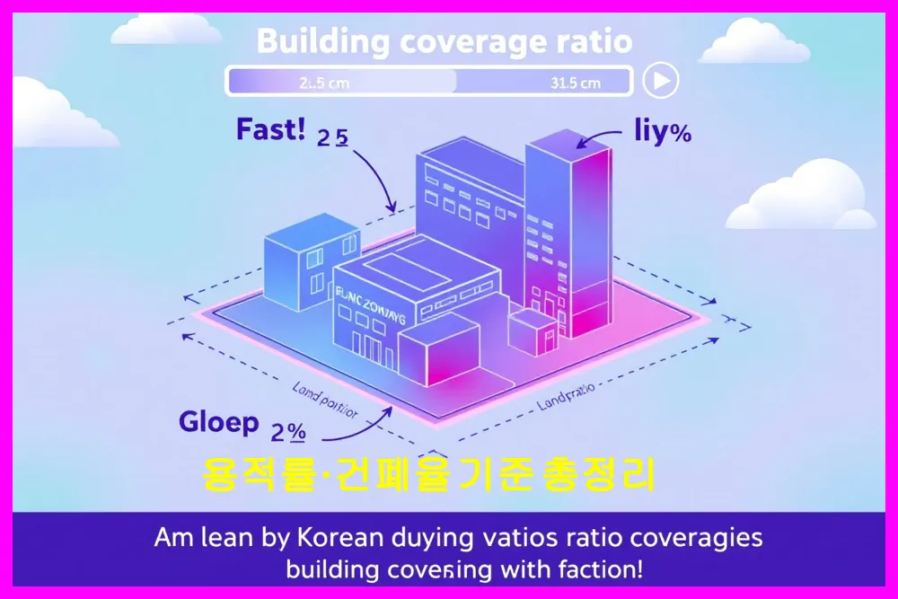 용적률·건폐율 기준 총정리