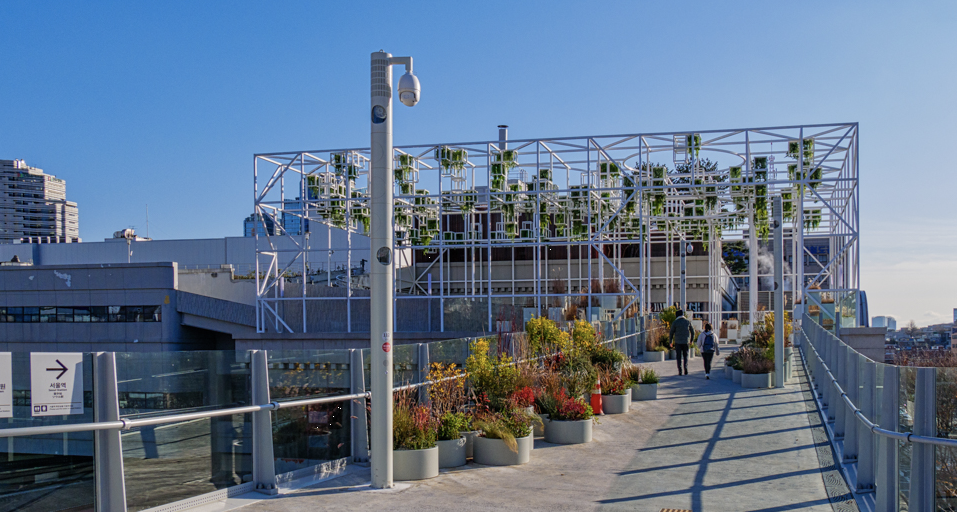 서울역 옥상정원 이미지