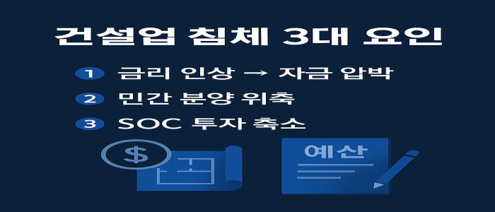 2025년 건설업 침체 3대 원인