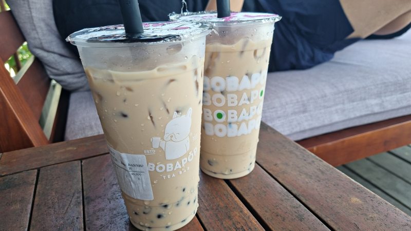흑당밀크티