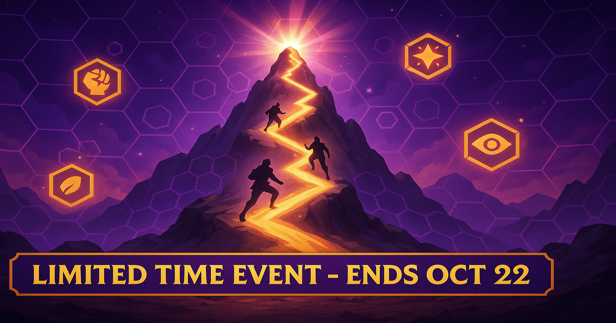 2025년 TFT 아오신의 승천 공략 가이드 썸네일 - 10월 22일 종료 기간 한정 이벤트, 산을 오르는 전략적 팀 전투 캐릭터들과 증강 아이콘