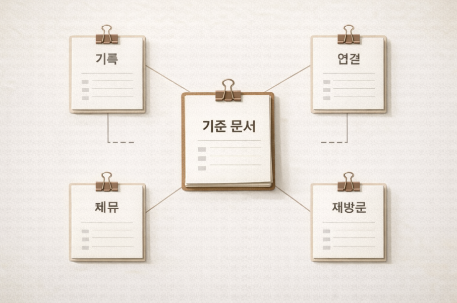 검색 신뢰를 만드는 기록 중심 블로그의 연결 구조 이미지