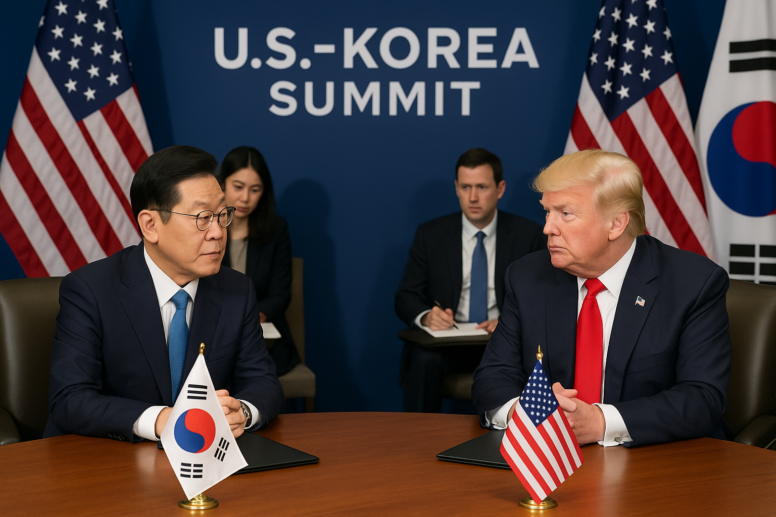 한미정상회담 수혜종목분석