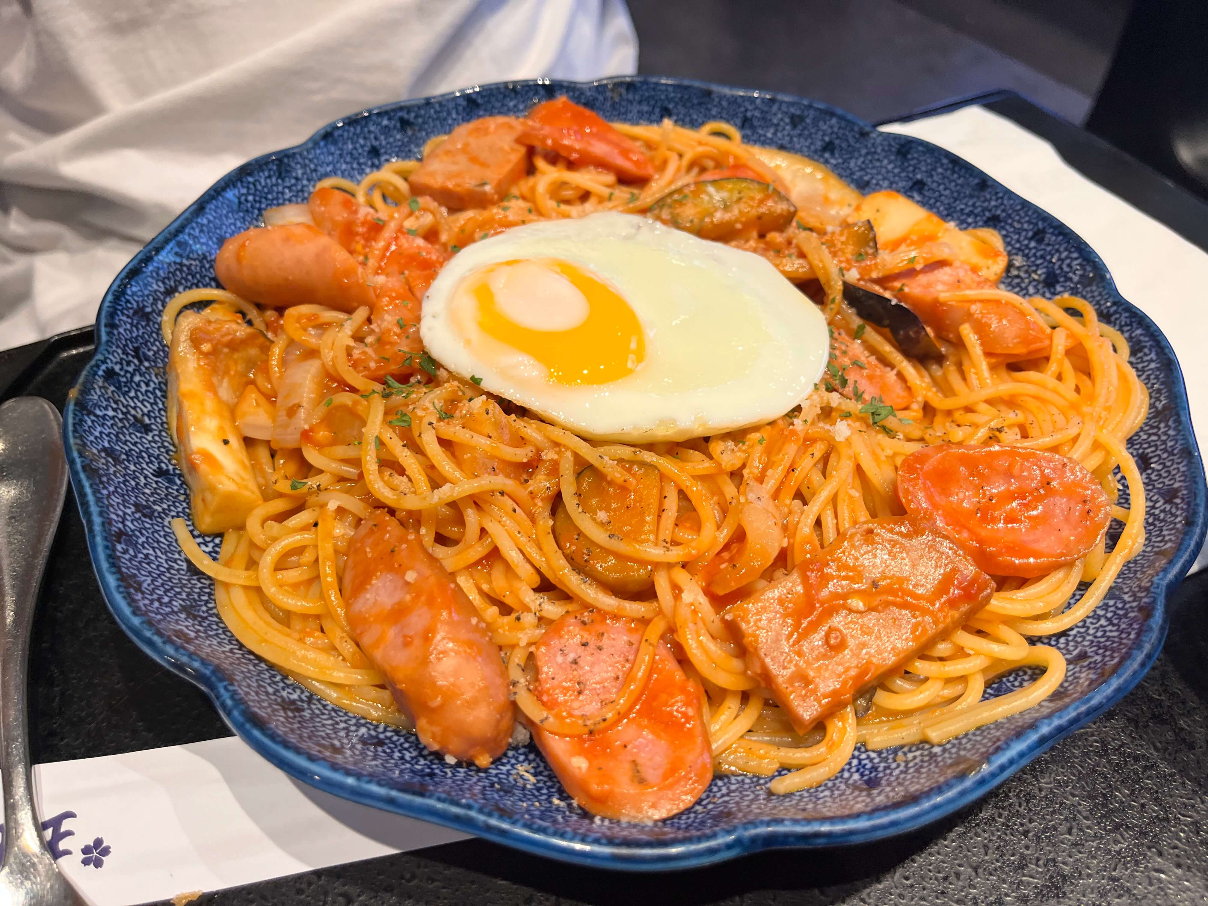 강남 고에몬 소시지&amp;스팸 나폴리탄