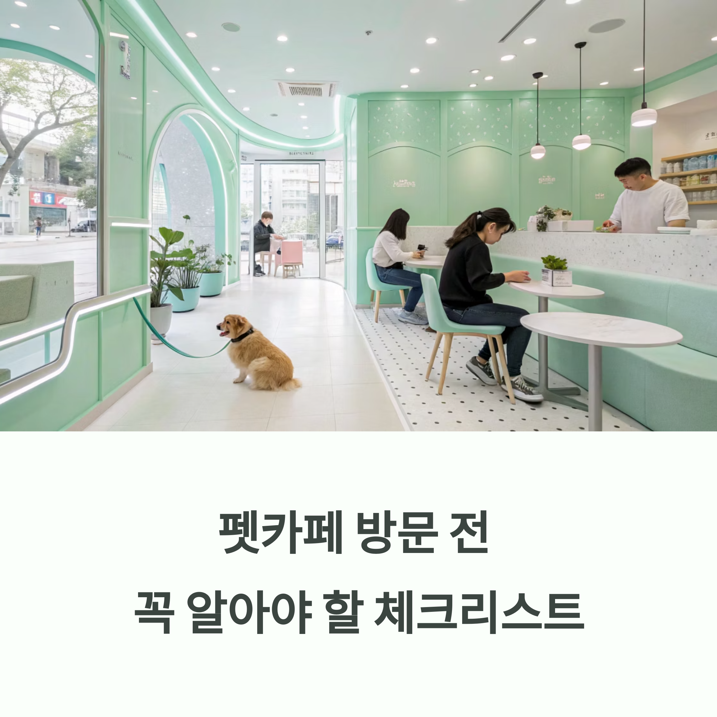 '펫티켓' 지키고 즐겁게! 펫카페 이용 전 체크사항