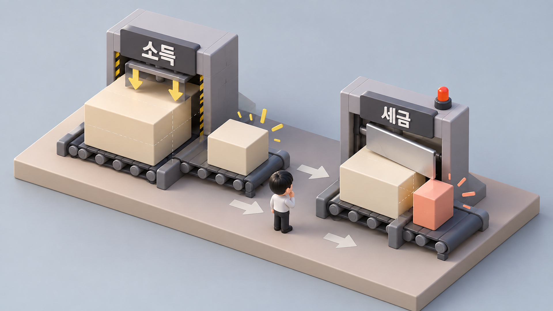두 칸의 차이