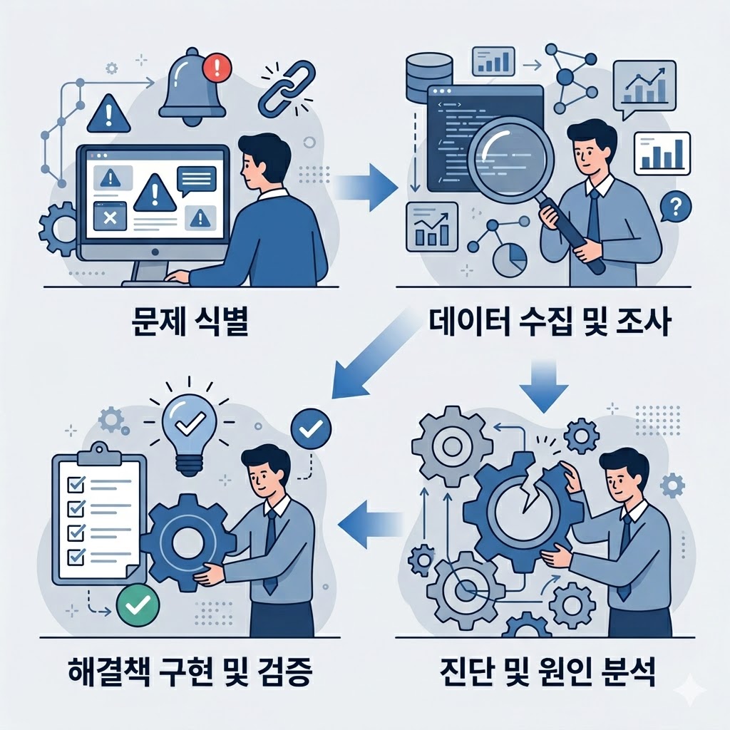 생활 문제 확인 순서