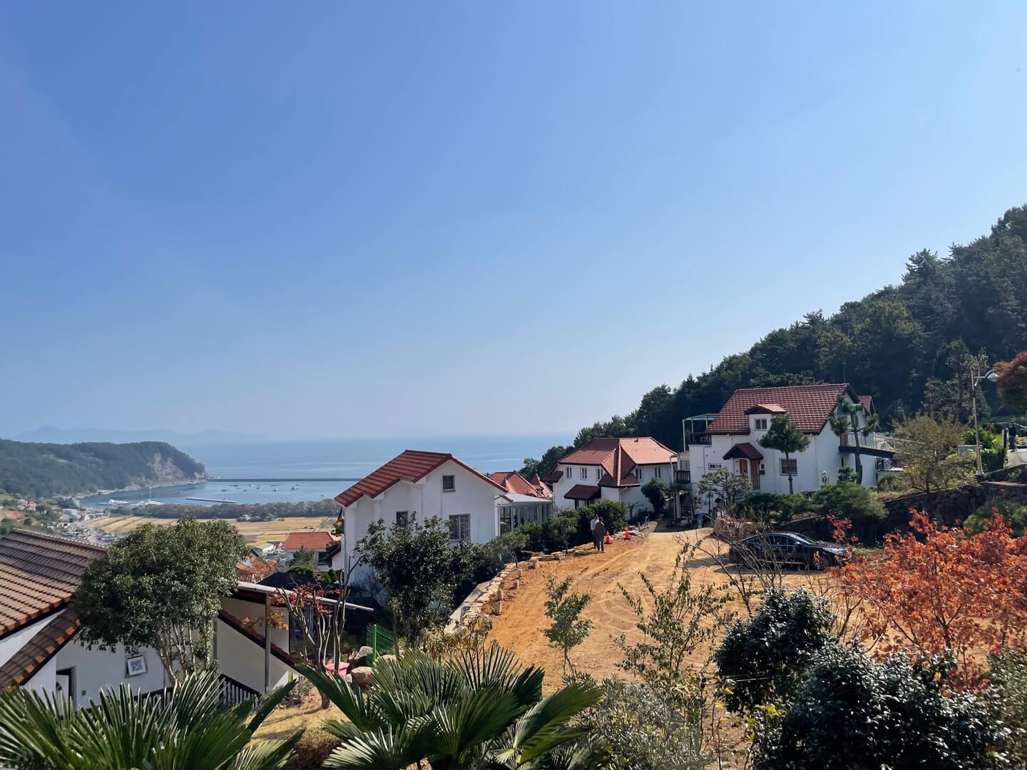 남해 독일마을 전경