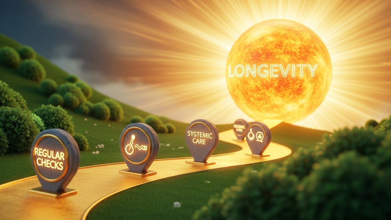 체계적인 건강검진과 사후 관리를 통해 도달하는 안정적이고 건강한 100세 인생 로드맵