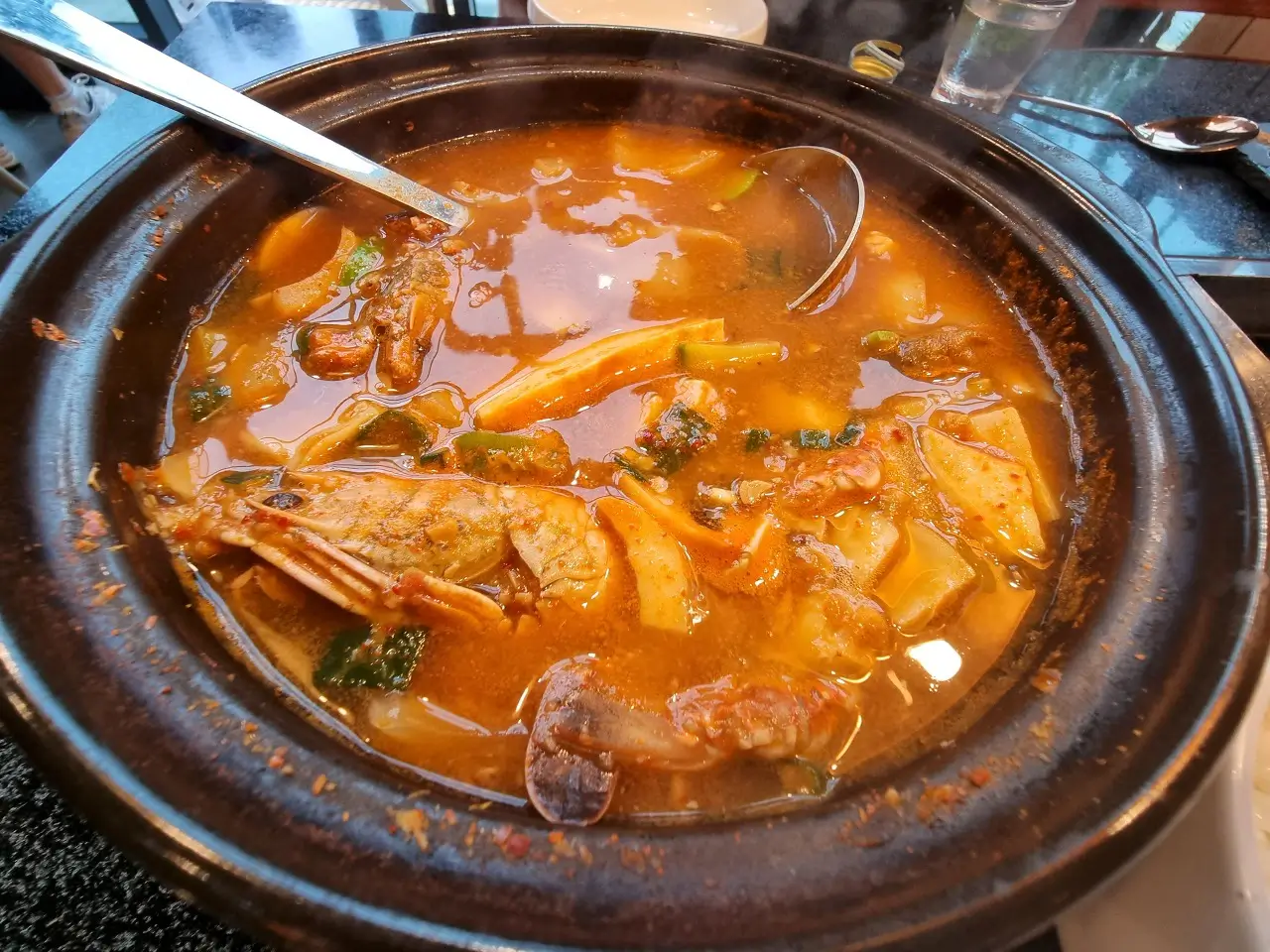 딱새우 된장찌개
