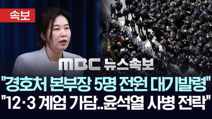 대통령실 경호처 대기발령