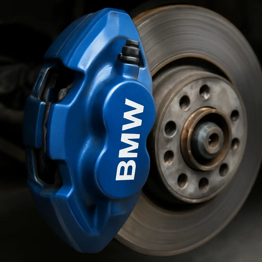 BMW 브레이크 전문가의 캘리퍼 유지관리 노하우