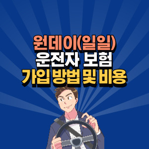 원데이 운전자 보험
