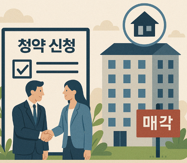 청약 신청에 관한 이미지