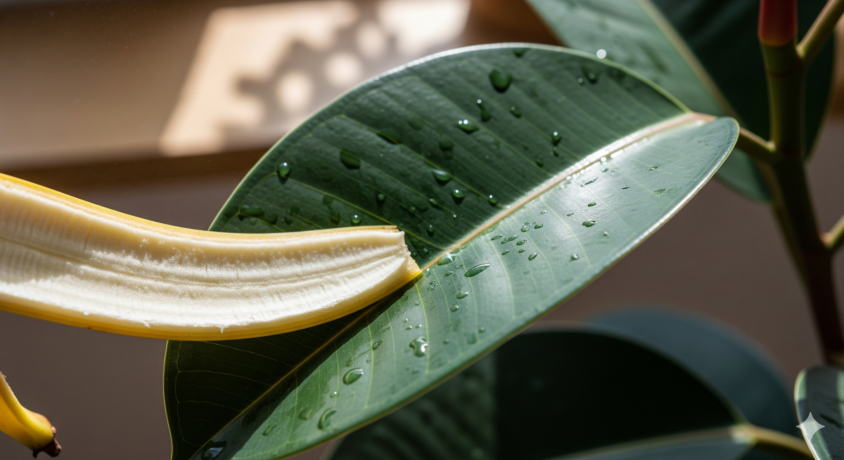 고무나무-잎광택-천연솔루션-바나나껍질