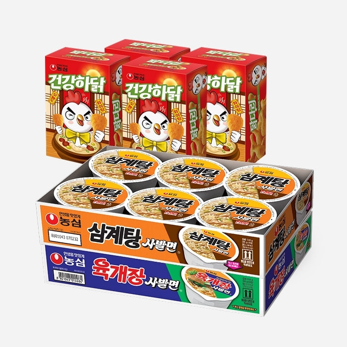 농심 삼계탕 사발면