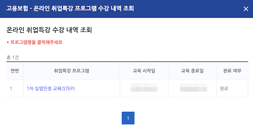온라인 취업특강 프로그램